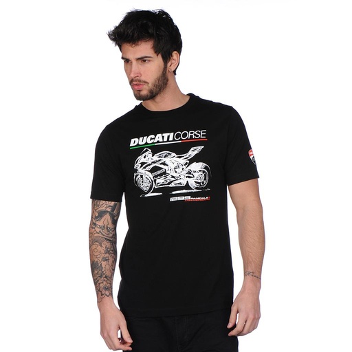 [1736007-L] Camiseta Ducati Anniversary Panigale