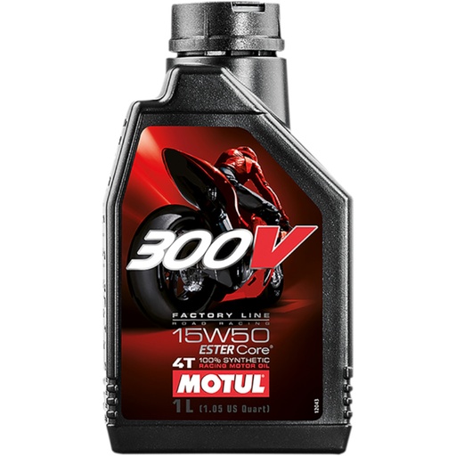 [104125] Aceite Motul 300V 15W50 Road Racing X 1L