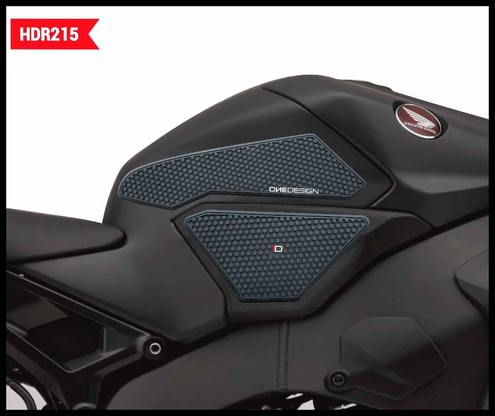 Protectores de Tanque Laterales OneDesign HDR Honda CBR1000RR 2017/2018 Negro