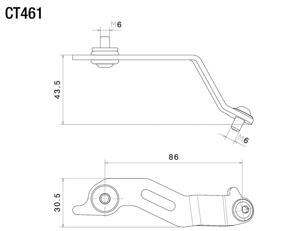 CT461B Soporte Deposito Rizoma Ducati Panigale V4 1100 22