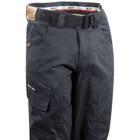 Pantalon LS2 Straigh Con Proteccion en Kevlar