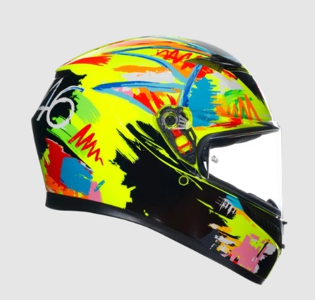 Casco Integral AGV K3 Rossi Winter Test 2019 E2206