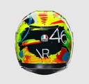 Casco Integral AGV K3 Rossi Winter Test 2019 E2206