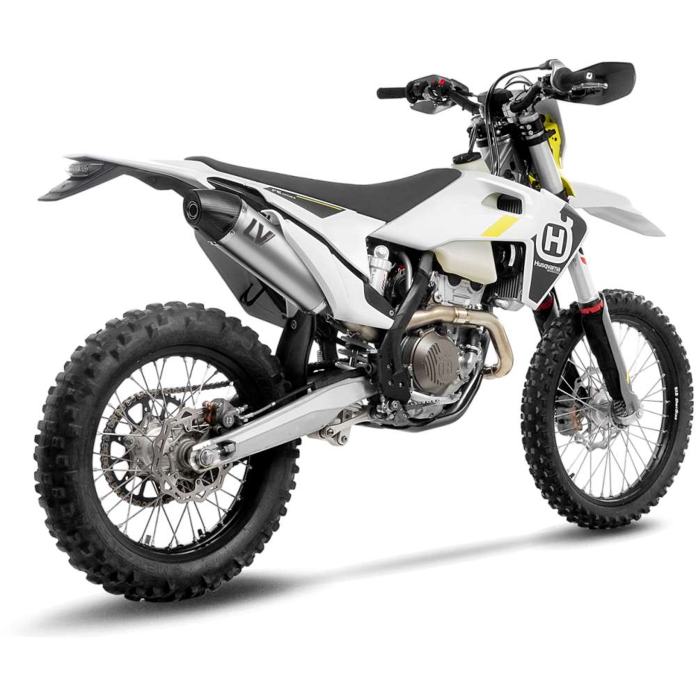 14436X_3 Exosto Slip-on Leovince LV X3 Evo Inox KTM 350 EXC-F-3