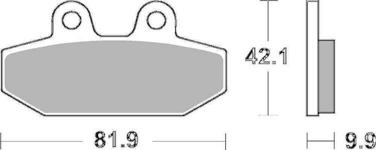 Pastilla Freno SBS Semimetalica Harley Davidson Fat Boy/Softail 18