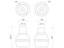 DT-PM597 Slider Motor Rizoma Pro BMW M1000RR 2023-2024