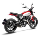 1526B Exosto Slip-on Leovince LV-10 Black Ø54 Ducati Scrambler Icon/ Nightshift/ Full Throttle inox-2
