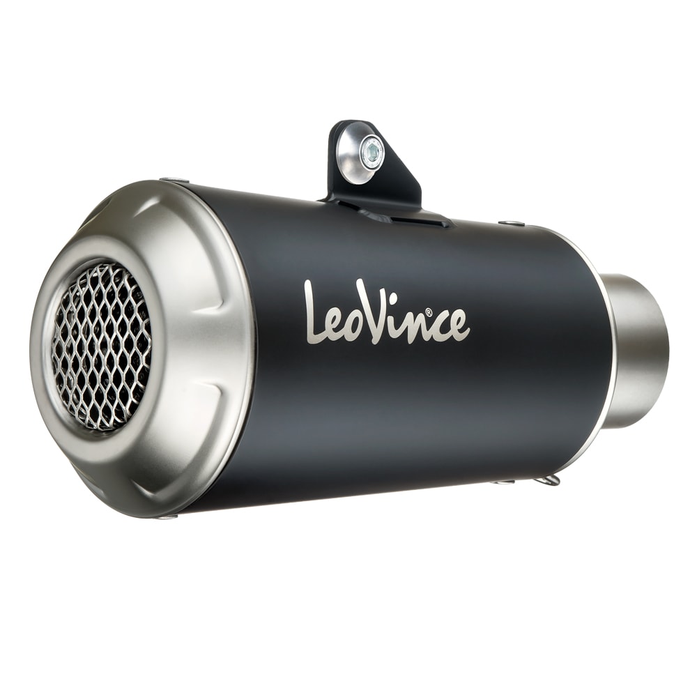 1526B Exosto Slip-on Leovince LV-10 Black Ø54 Ducati Scrambler Icon/ Nightshift/ Full Throttle inox-4