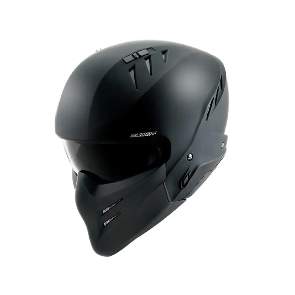 K6AM00X6.Casco Abierto Somy Armor Negro Plano Matte ECE2206 (1).webp