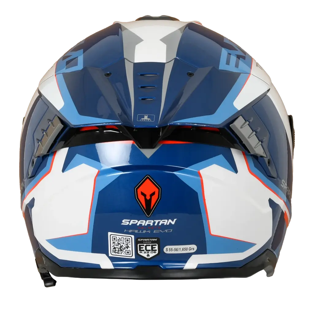 7700149319867_7700149319874_9321B080715_Casco Integral Spartan FF122 Hawk Titan Evo SVCE22.06 (4).webp