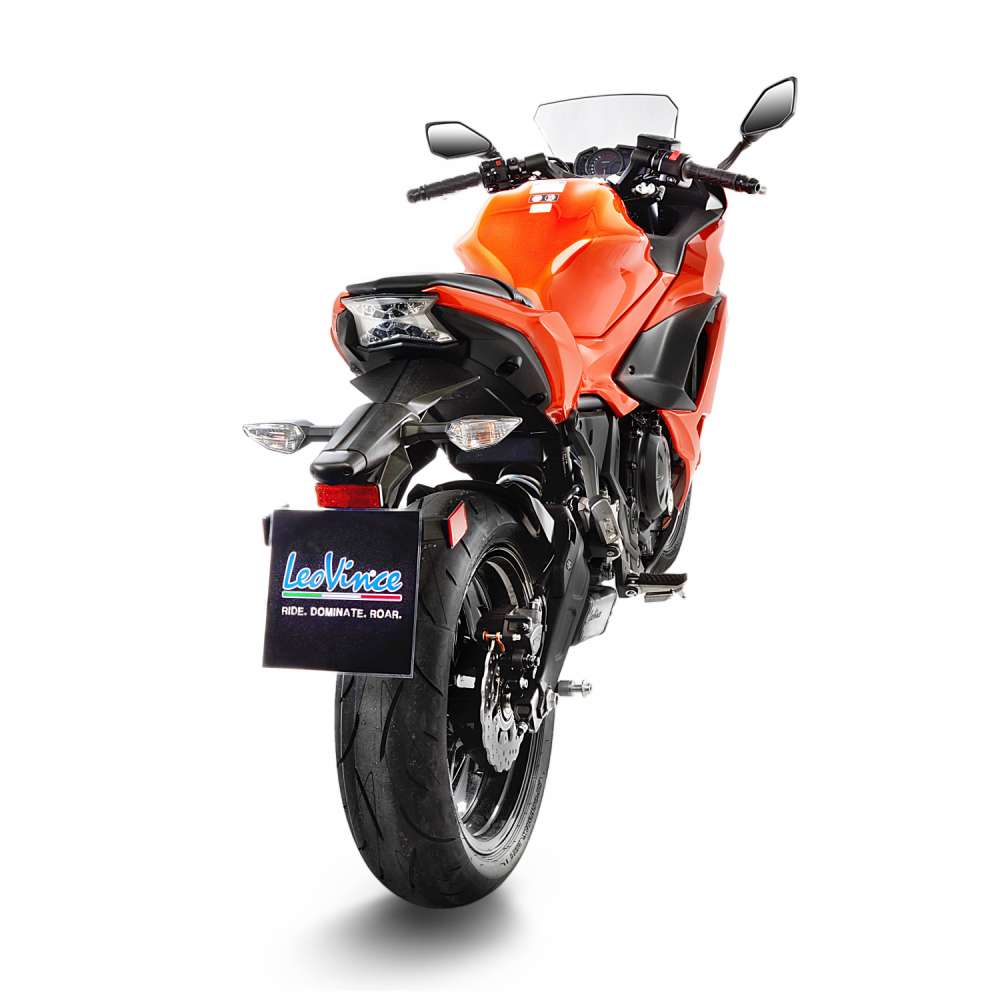 Exosto Full System 2/1 EVOII AP Kawasaki Z650 / Ninja 650 17 6