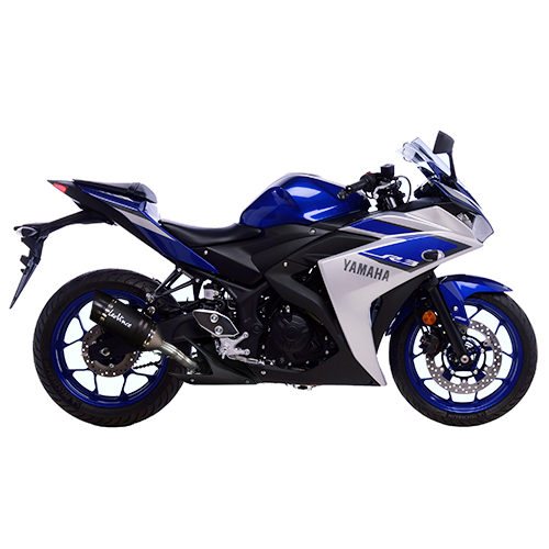 Exosto Slip-On Lv Pro Yamaha YZF Mt-25 R25 R3 Carbono 2