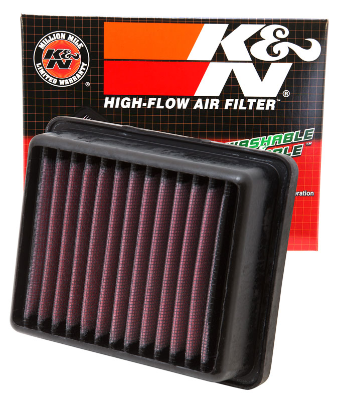 K&N Motorluftfilter SU-1409 - Waschbar, Wiederverwendbar, Hochleistungs-Filter Für Bessere Motorleistung