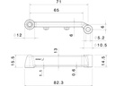 Adaptador Direccionales Rizoma Light Unit en Carenado Ducati Panigale V4 18-21 1