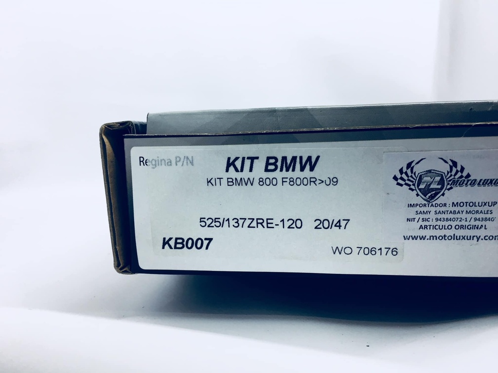 Kit De Arrastre Regina BMW 800 F800R09-10 1