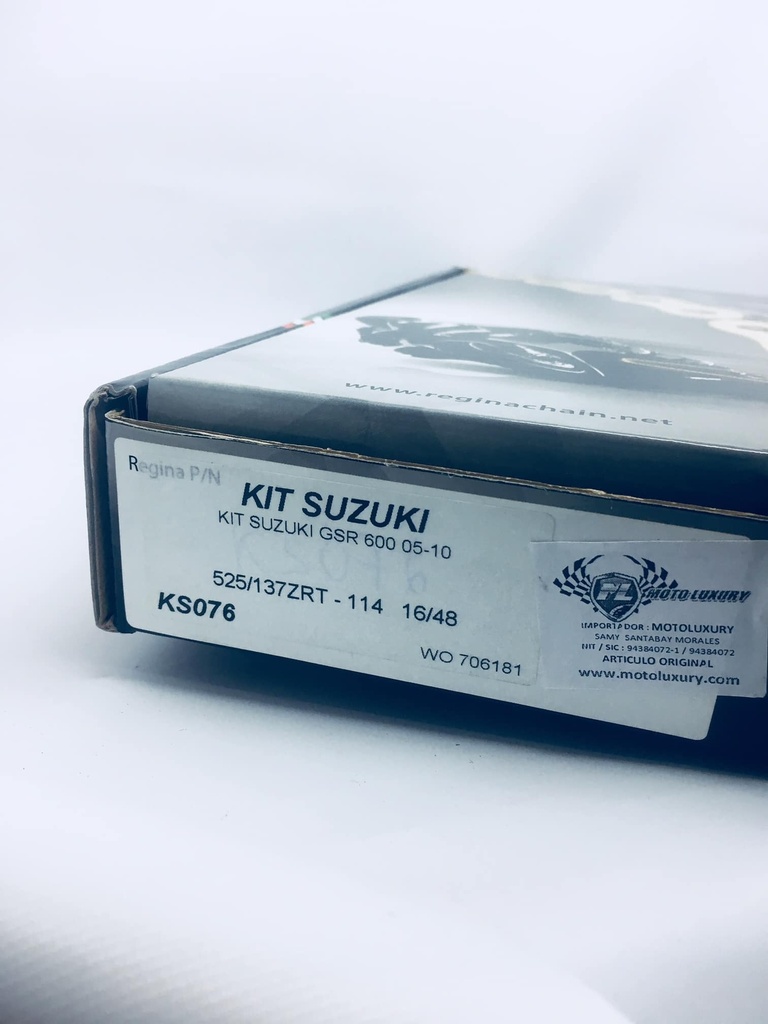 Kit De Arrastre Regina Suzuki GSR600 05-10 1