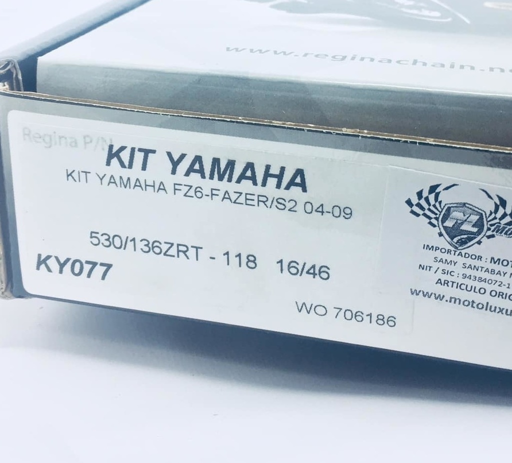 Kit De Arrastre Yamaha FZ6 / S2 04-09 1