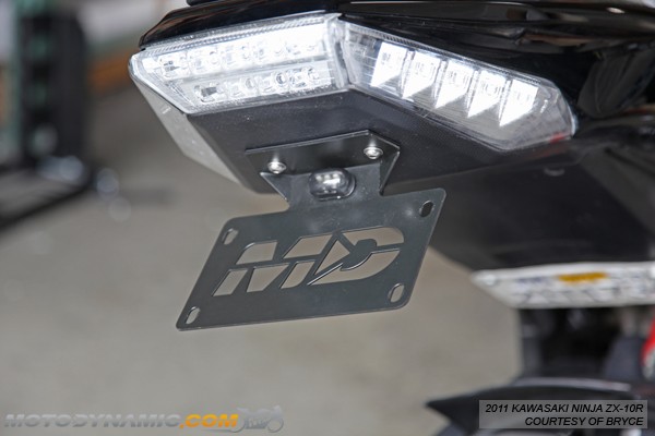 Portaplaca Kawasaki Ninja ZX-10R 11-15 2