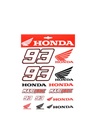 Calcomanias Honda Dual Stickers 1