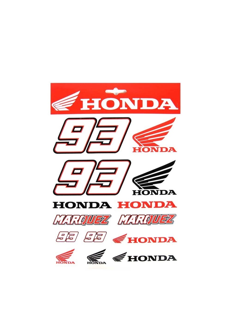 Calcomanias Honda Dual Stickers 6