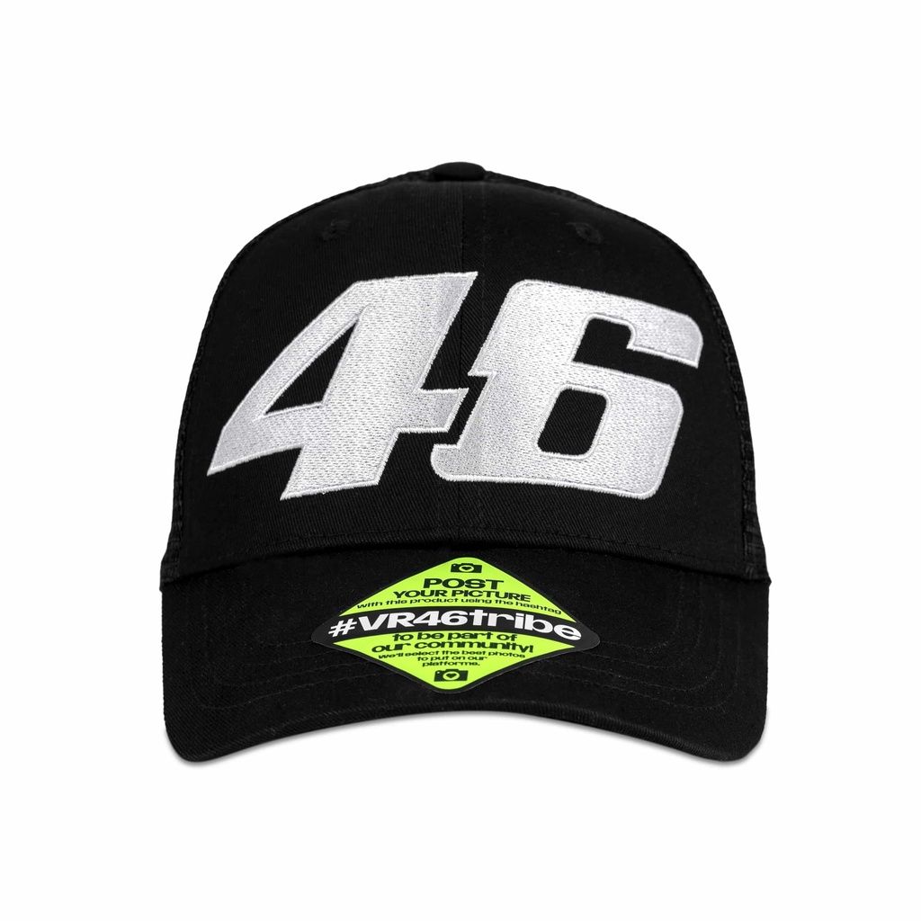 Gorra VR46 Core Large Black 1