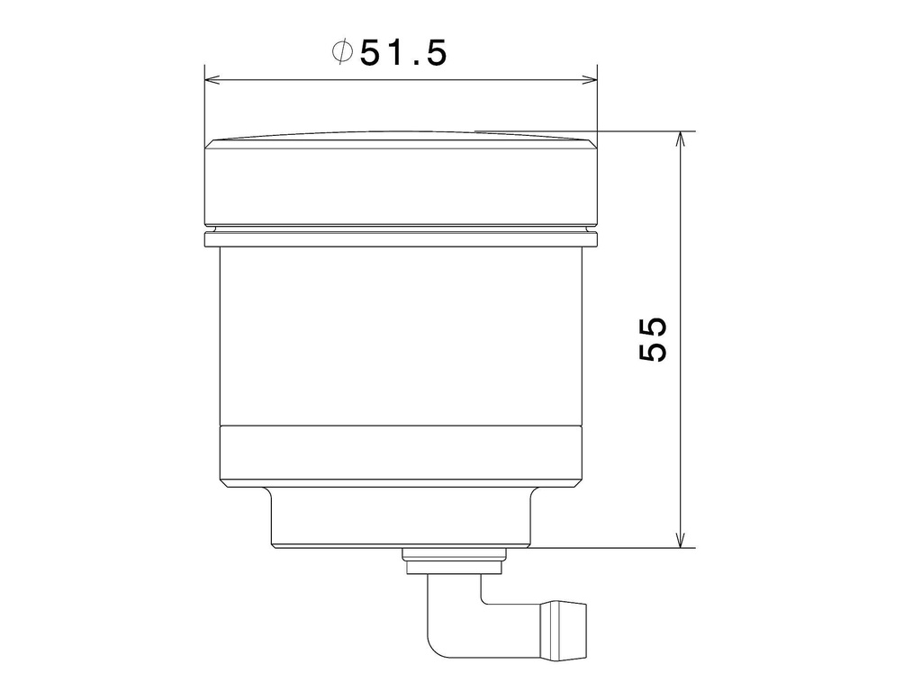 Depósito de Liquido freno delantero PURE 4