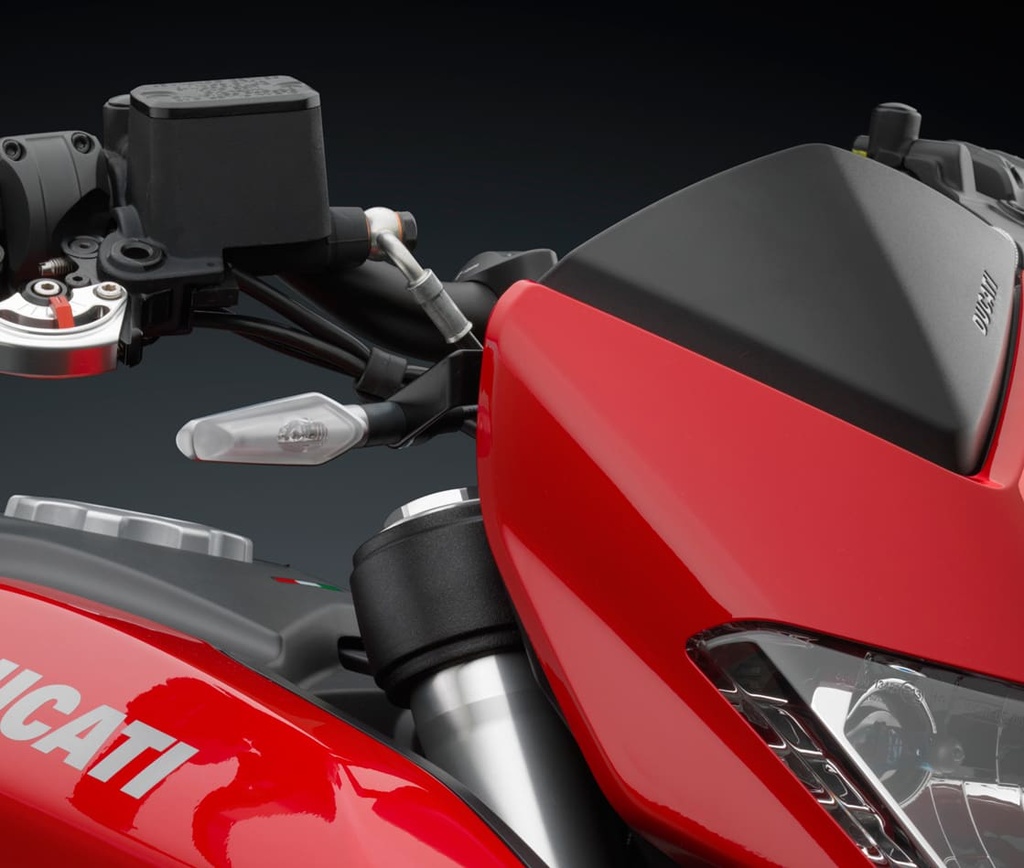 Adaptador Mini Direccional Kit Ducati Hypermotard 821(Par) 2