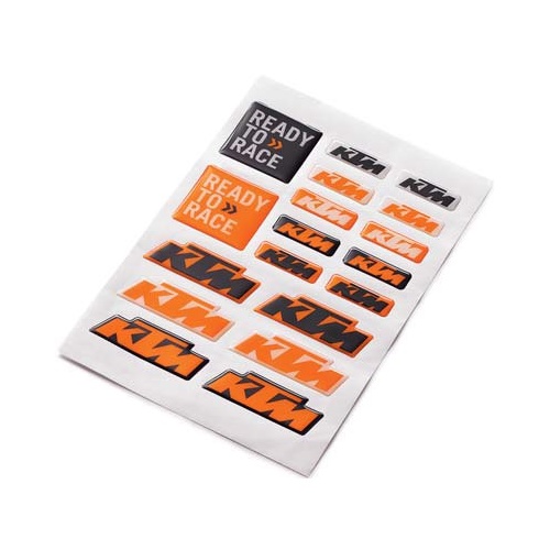 Calcomania KTM	Sticker 3D