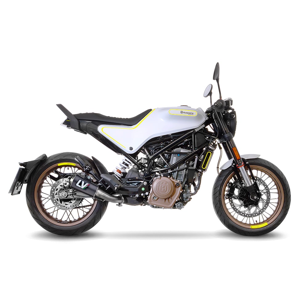 Exosto Slip-on Leovince LV10 Carbono Husqvarna Vitpilen 401 18