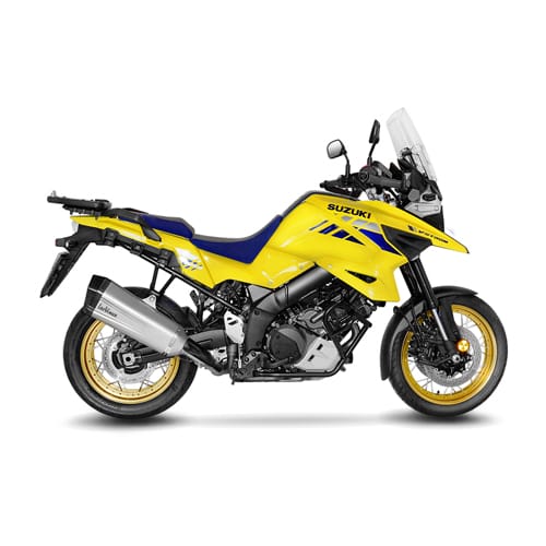 [15303] Exosto Slip-on Leovince LV-12 Inox Suzuki V-strom 1050 Abs/ XT