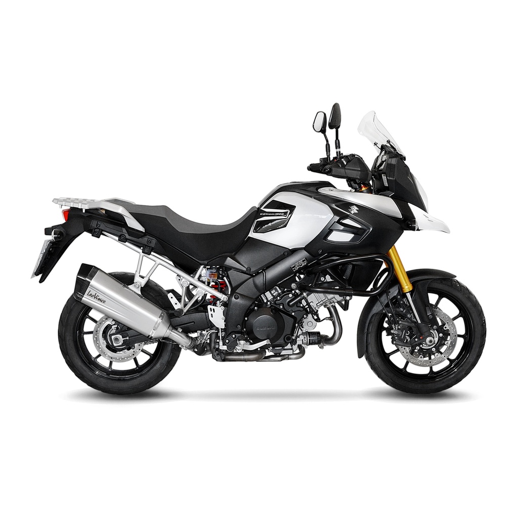 [15304] Exosto Slip-on Leovince LV-12 Inox Suzuki V-strom 1000 Abs/ XT