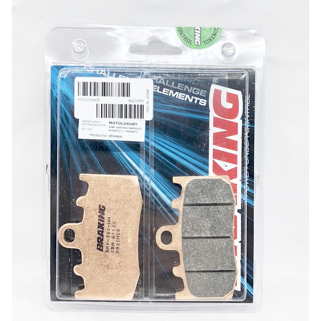 Pastillas Freno Sinterizada Delantera K1200R 04-08 / R1200 GS 04-12