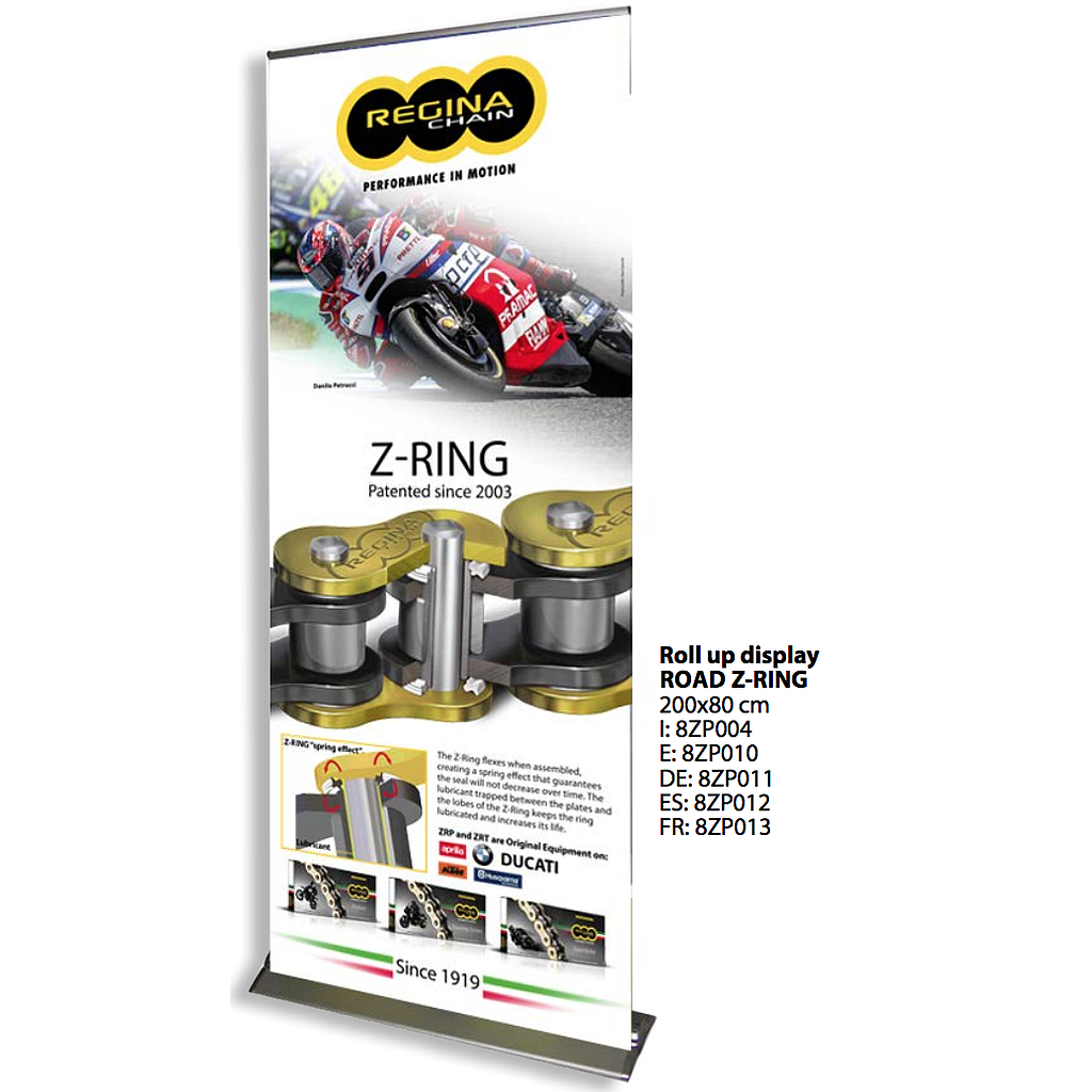 [8ZP008] Banner Roll-Up Calle 2000X80 Español