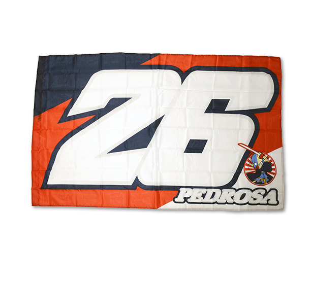 [DPUFG76603] Bandera 26 Daniel Pedrosa