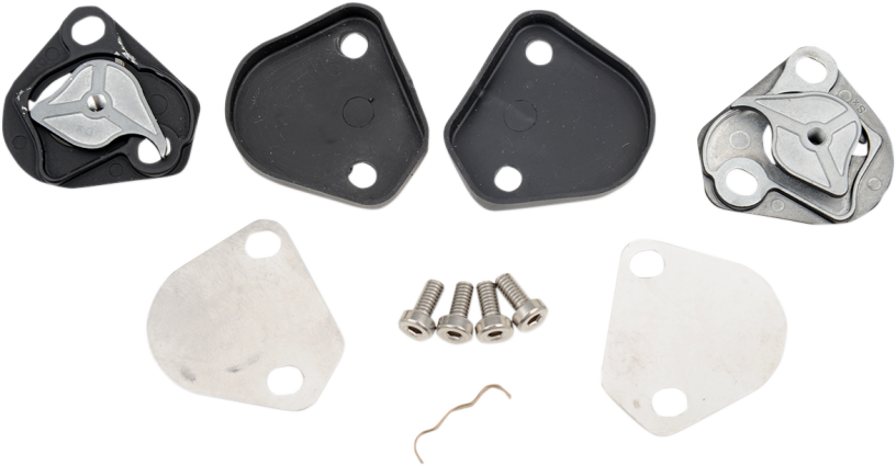 Base Visor Kit Casco Agv Pista / Corsa Tornillos