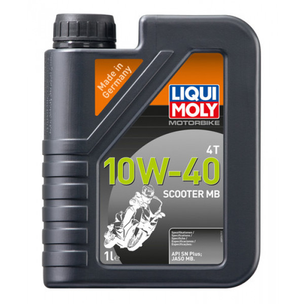 Aceite Liqui Moly 10W40 Scooter MB 4T 1L 