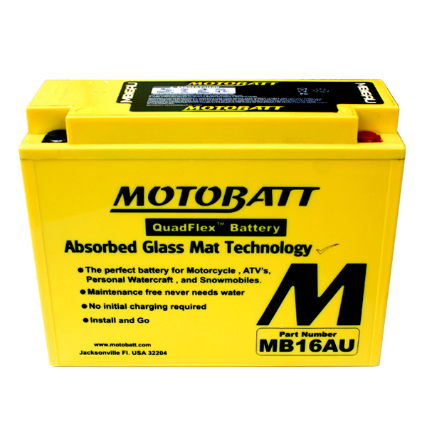 Bateria Motobatt Monster (94-00) - YB16BA / YB16BA1/ YB16BA2