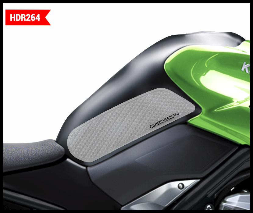 Protectores de Tanque Laterales OneDesign HDR Z900 Kawasaki 2017/2018 transparent