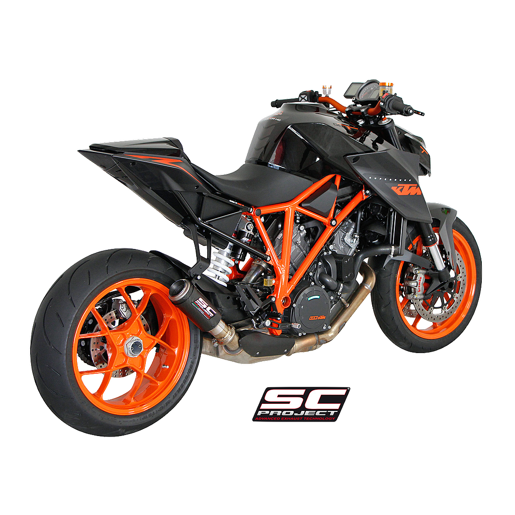 [KTM07-K38C] Exosto Ktm Duke 1290 Carbono