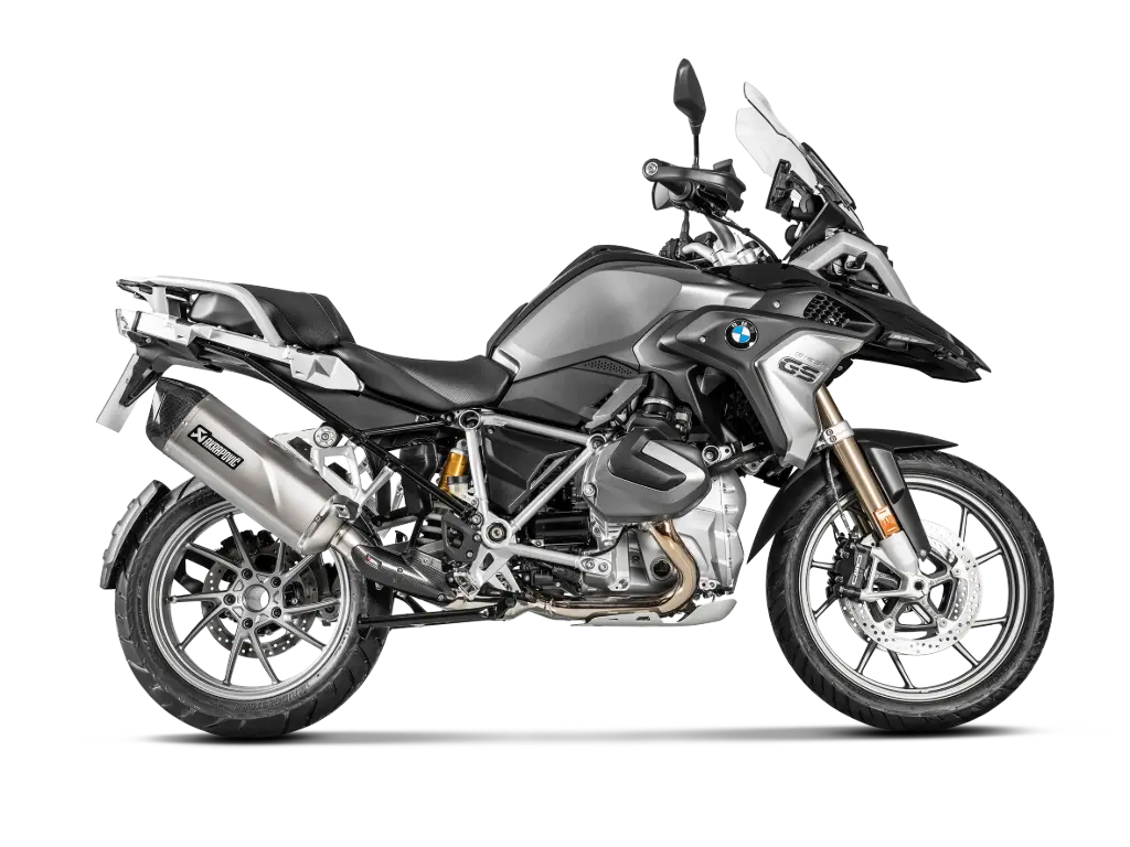 [S-B12SO23-HAAT] Exosto Slip-On Akrapovic Line (Titanium) BMW R1250 GS