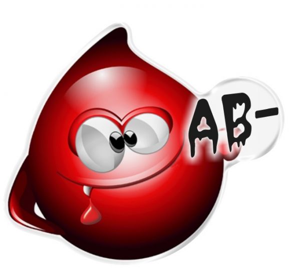 Sticker Casco Tipo Sangre AB-