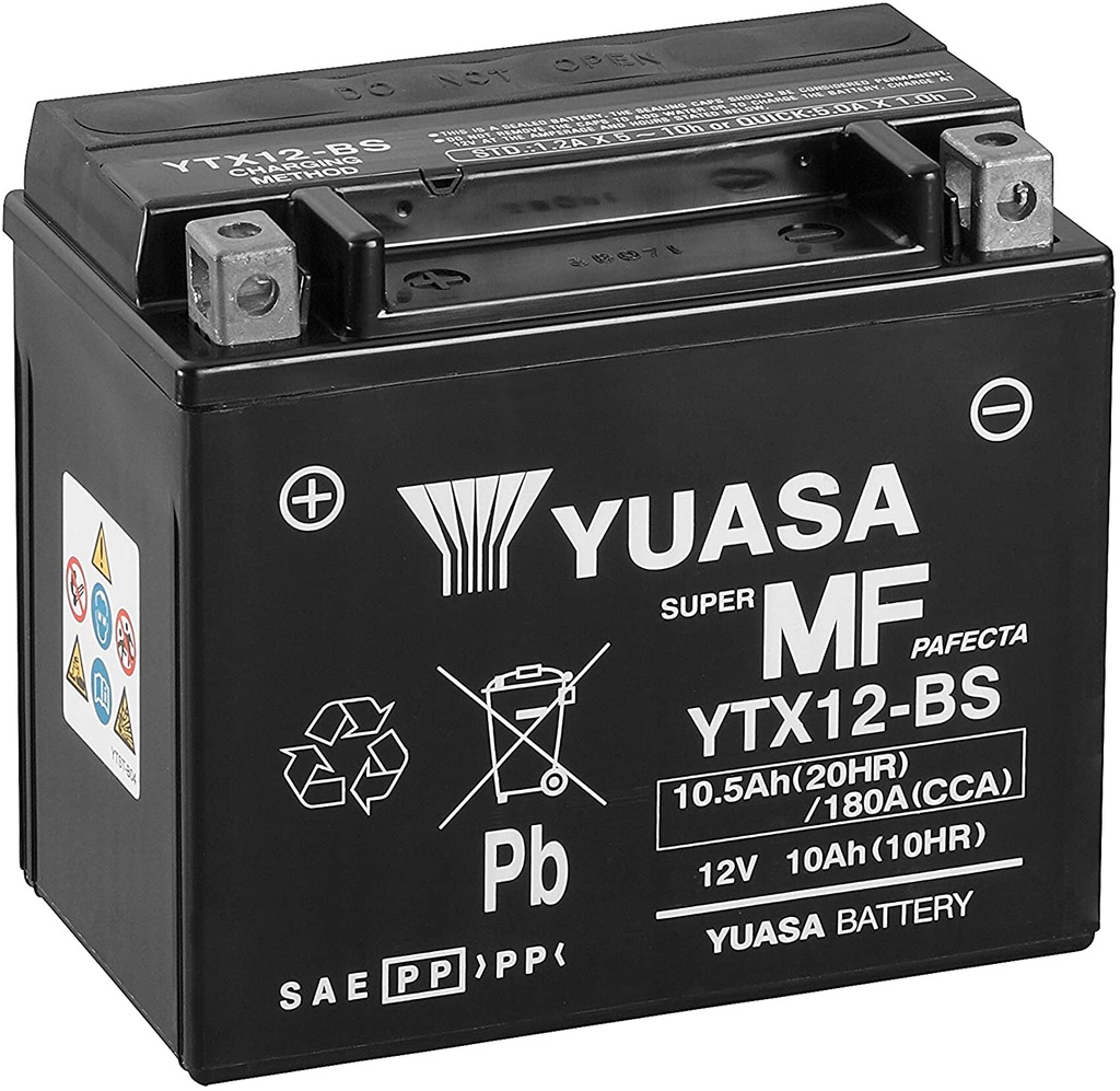 Bateria Yuasa Pila DL 650 V-Strom /GSX1300 B-KING / LTZ 250 / Kawasaki VERSYS 650 / ER6n ’09-’12 / Vulcan 900 Classic, Custom ’06-’19 / APRILIA RSV 1000 R, Factory ’04-’11 / Shiver ’10-’16 / FZ6, R ’05-’17/