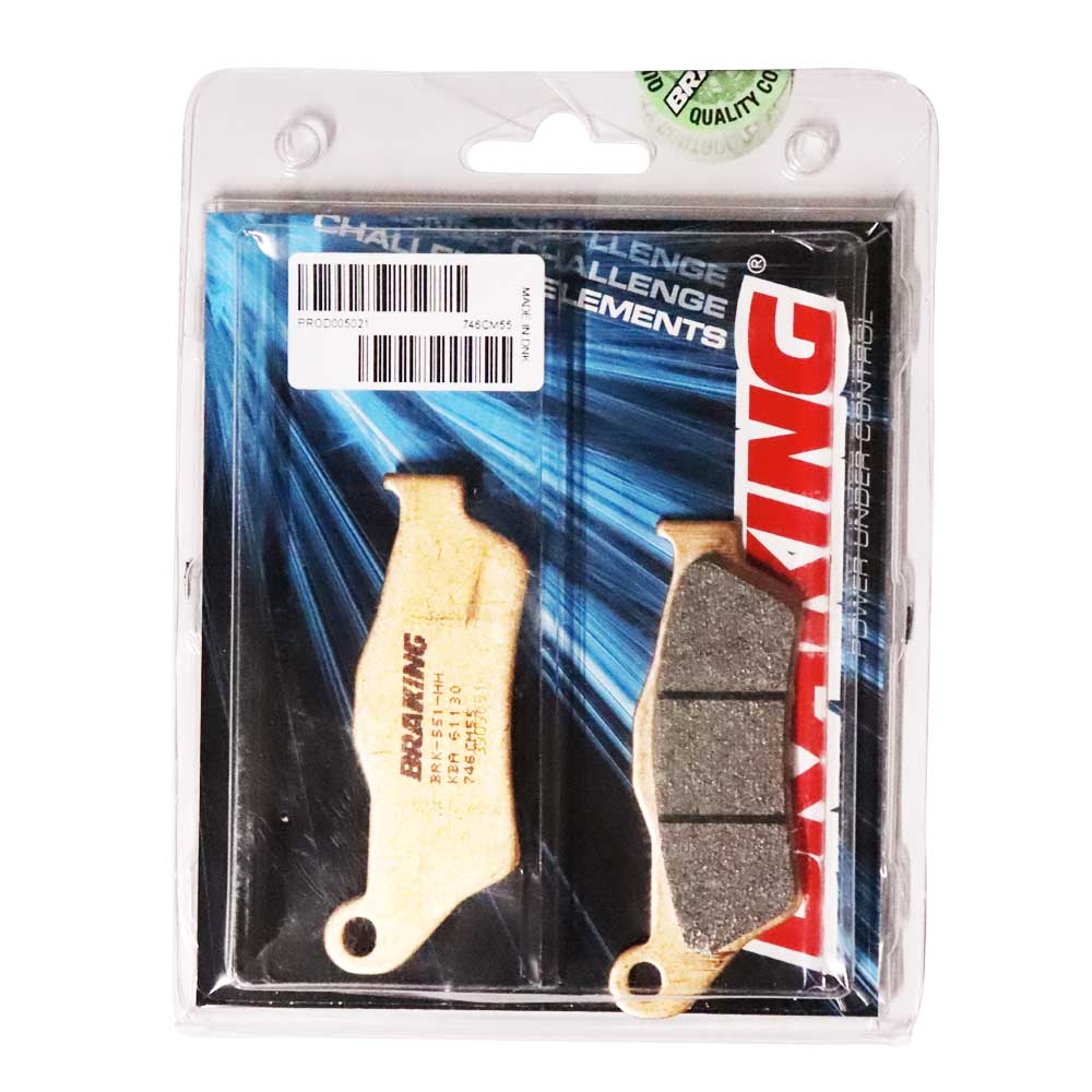 [746CM55] Pastillas Freno Sinterizada Ducati Multistrada 1200/ Desert /BMW R Nine T/ Husaberg