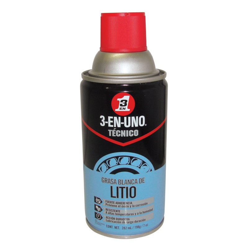 Grasa Blanca de Litio 282 ml / 7 oz. 3-EN-UNO® TÉCNICO
