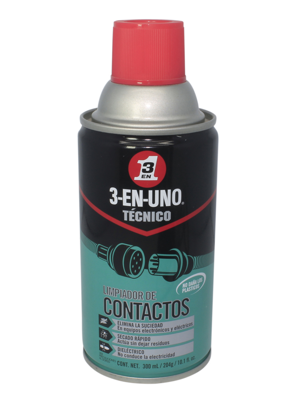 Limpiador Contactos 300 ml / 10.1 fl oz. 3-EN-UNO® TÉCNICO