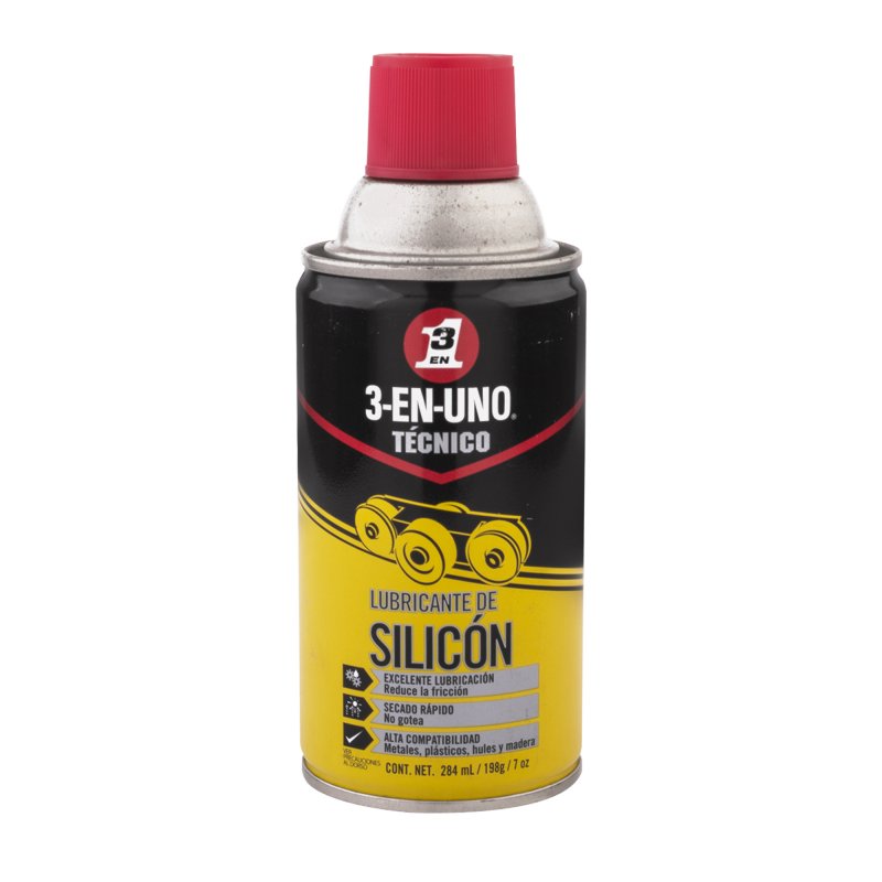 Lubricante de Silicón 284 ml / 7 oz. 3-EN-UNO® TÉCNICO