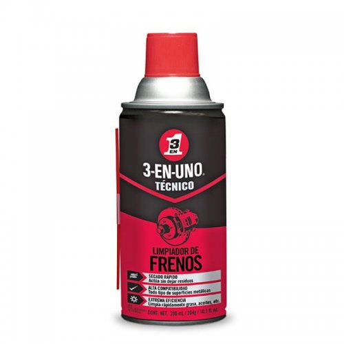 Limpiador de Frenos 300 ml / 10.1 fl oz. 3-EN-UNO® TÉCNICO