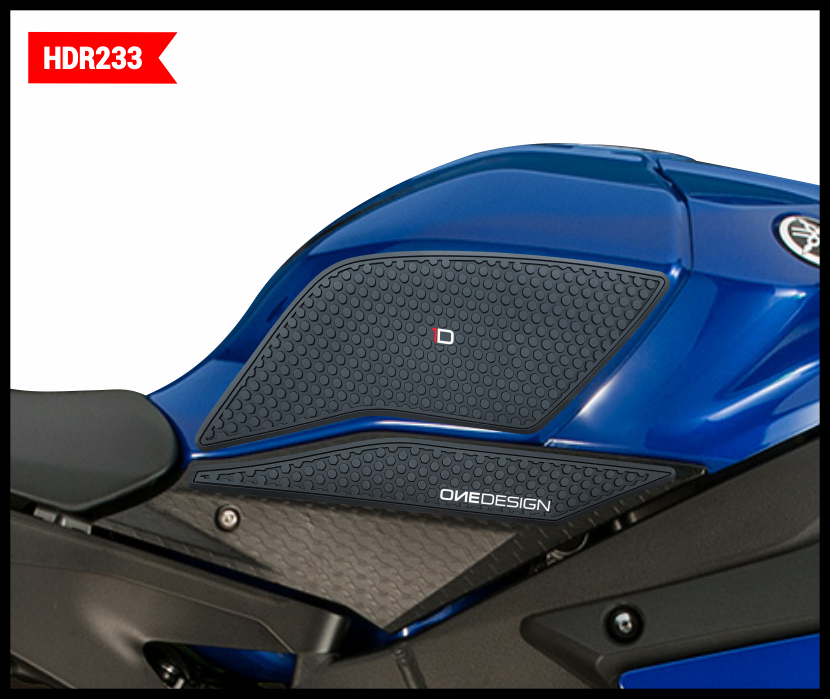 Protectores de Tanque Laterales OneDesign HDR Yamaha R1/R1M 2015/2018 Negro