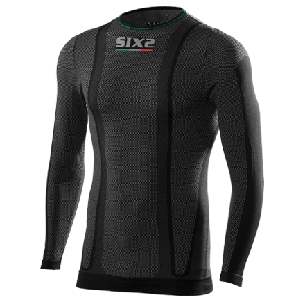 [TS2L-BK-XS] Camiseta Ligera Manga Larga Cuello Redondo (XS)