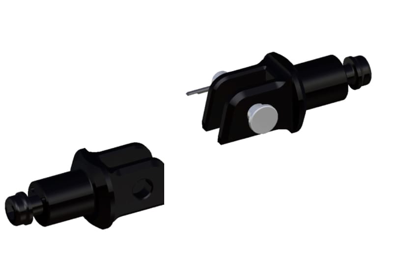 Adaptadores Calapies Rizoma piloto Yamaha FZ1 / MT-09 / FZ8 /XJ6